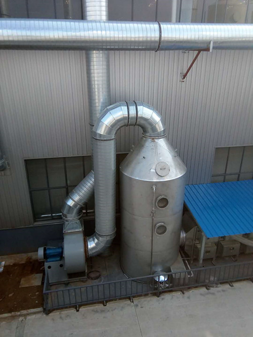 凱米特氟碳生產線固化爐VOC和脫硝廢氣處理工程